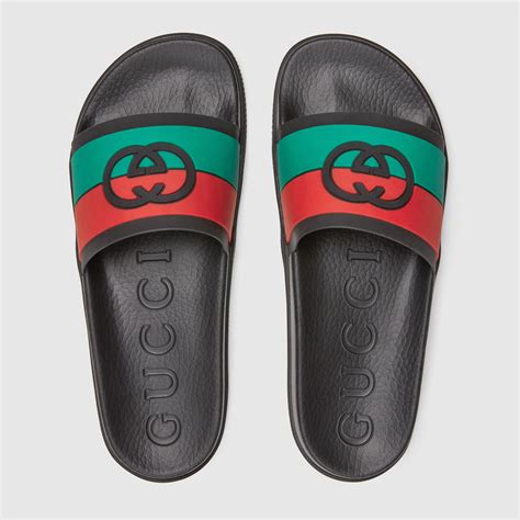 size 12 gucci slides|Gucci slide sandals for men.